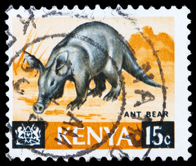Post stamp from Kenya