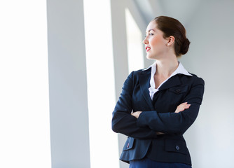 Confident businesswoman