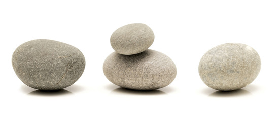 Fototapeta na wymiar round stones