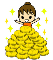 ポイント　女性