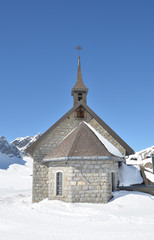 Chapel in Melchsee-Frutt, Switzerland