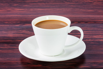 Coffee white cup