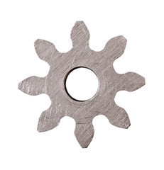 detail on a white background