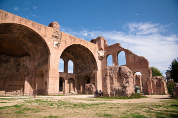 Basilica di Massenzio at Roman forum