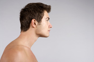 Fototapeta premium Portrait of young handsome men