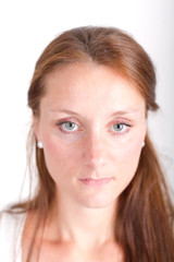 Naklejka premium Junge Studentin