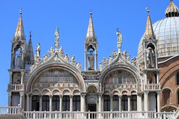 Fototapeta na wymiar Katedra Świętego Marka w Wenecji, Włochy