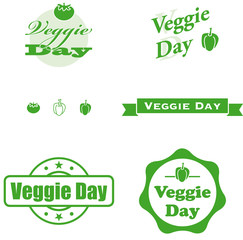 veggie day label etiketten