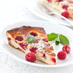 Raspberry cheesecake