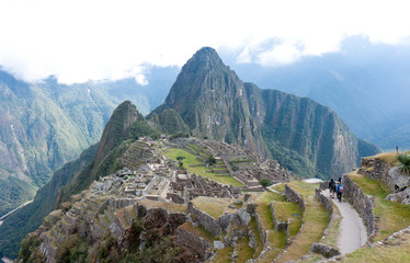 Machu Picchu with the Urubamba River below