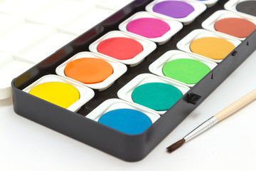 Naklejka premium Malkasten