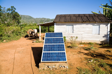 Solar panels, Cuba