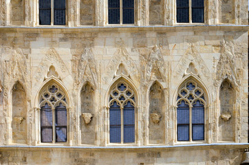 Obraz premium window of old building
