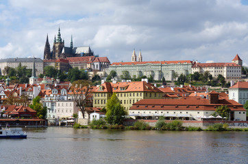Obraz premium Red roofs
