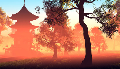 Chinese house © Kovalenko I