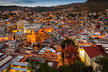 Twilight at Guanajuato