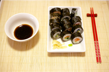 Home made sushi