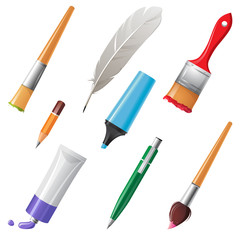 Writing and painting tools