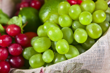 ripe grapes