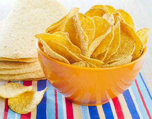 tortillas and chips