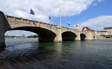 Fototapeta premium Basel - Mittlerebrücke