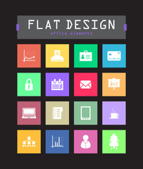 special flat ui icons for web and mobile applications