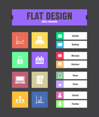 special flat ui icons for web and mobile applications