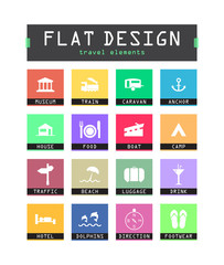 special flat ui icons for web and mobile applications
