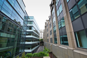 Office buildings in London