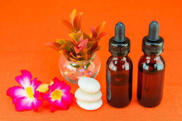 Obraz na płótnie Canvas Aromatherapy essential oil