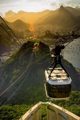 Fotobehang Overhead cable car © Celso Diniz