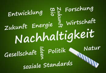 Nachhaltigkeit (nachhaltig, Energie)