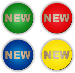 New buttons set