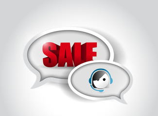 sale customer support communication