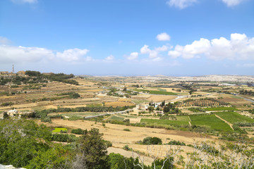 Fototapeta na wymiar View over Malta.