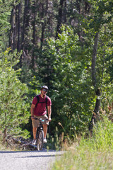 Naklejka premium active young man