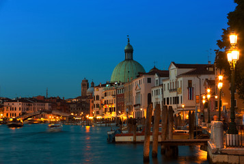 Fototapeta na wymiar Grand canal, Venice