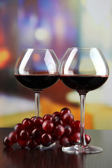 Wine tasting in restaurant