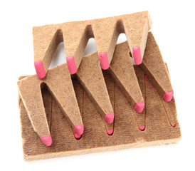 Dry fuel, isolated on white