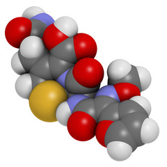 Cefuroxime second generation cephalosporin antibiotic