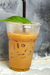 Iced coffee