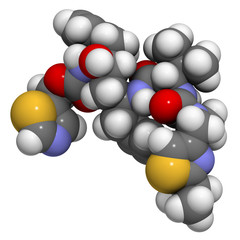 Ritonavir HIV drug (protease inhibitor class)