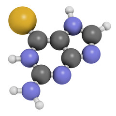 Tioguanine leukemia and ulcerative colitis drug