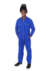 Portrait Of Male Welder