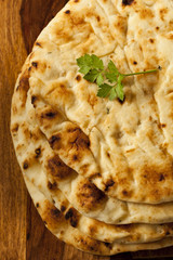 Homemade Indian Naan Flatbread