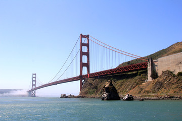 The golden gate bridge