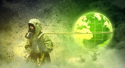 Stalker pulling rope