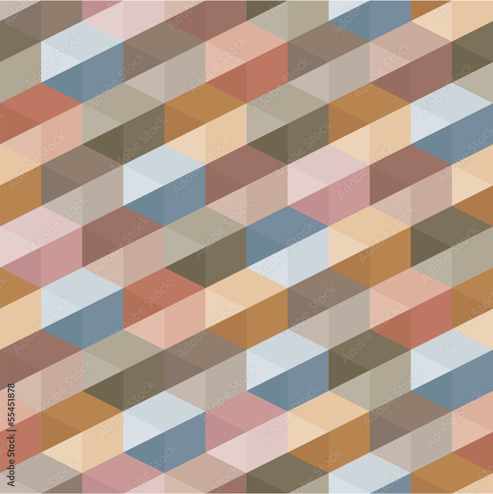 Poster geometric background - abstract seamless pattern