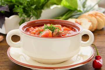 red soup 