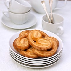 Blätterteig Schweineohren
